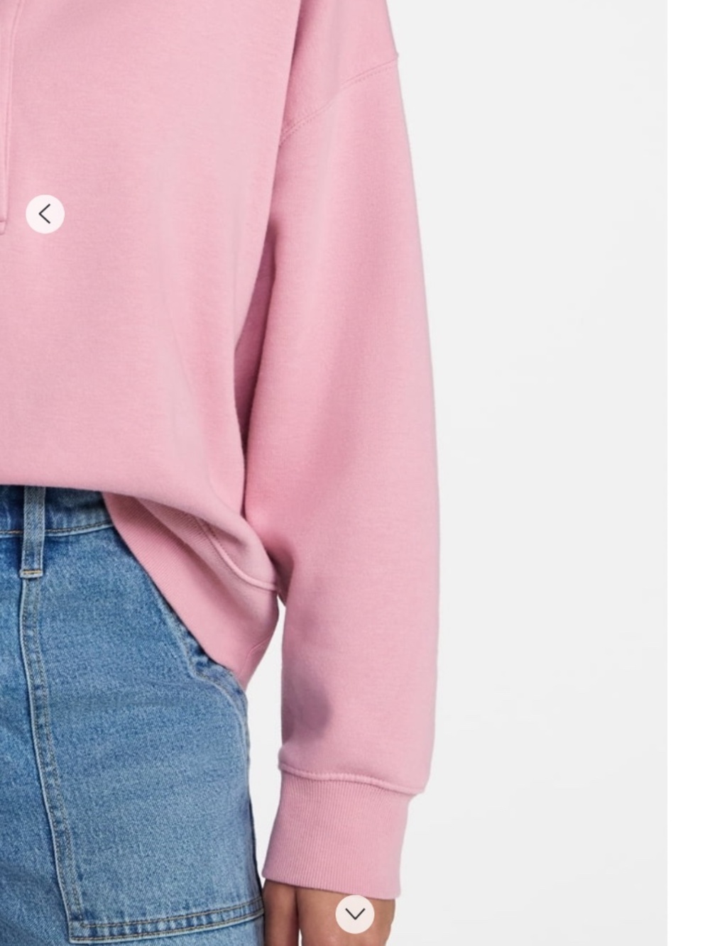 Time and Tru Women’s Rose Herb Quarter Button Fleece LS Top Size XXL NWT - Picture 3 of 8